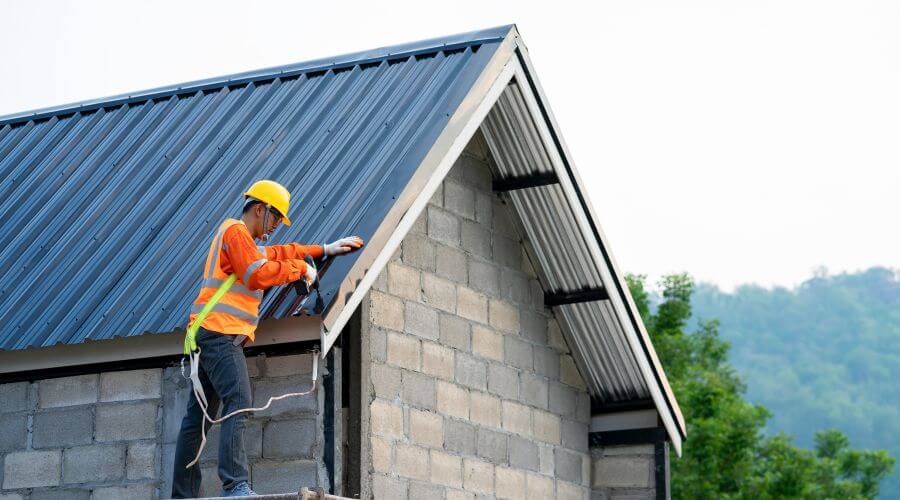 Professional gutter cleaning in Sidney, IL